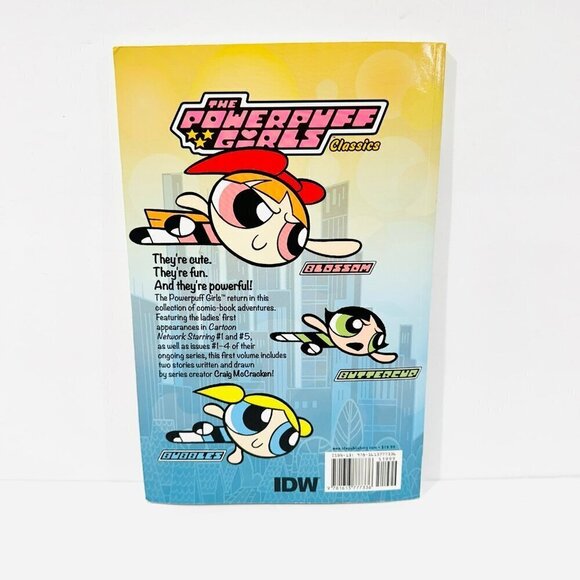 IDW Powerpuff Girls Classics Power Party #1 Graphic Novel Book Paperback - Picture 4 of 5